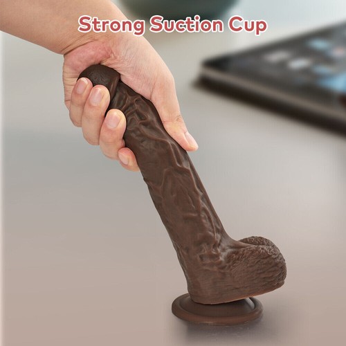 APP Realistic G-Spot Dildo Heating Vibrator Thrusting Massager Sex Toy for Women - Picture 9 of 13