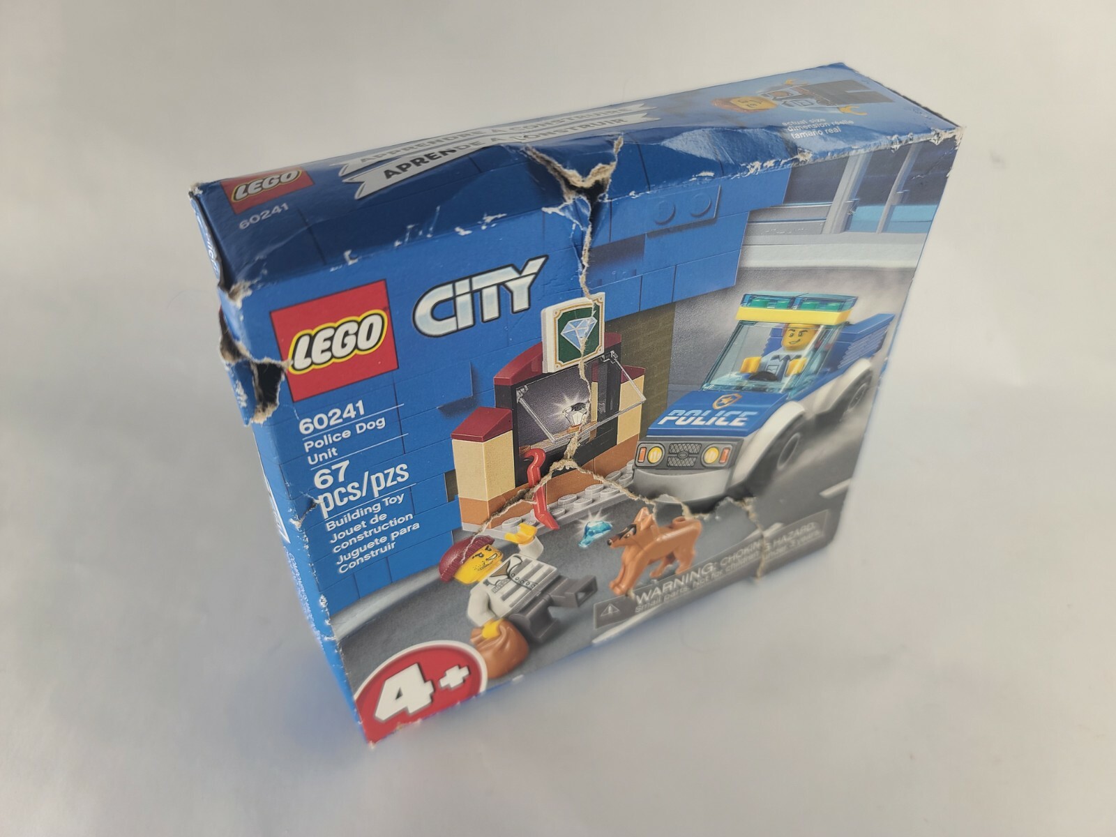 LEGO Police Dog Unit City Police (60241) BOX DAMAGE 