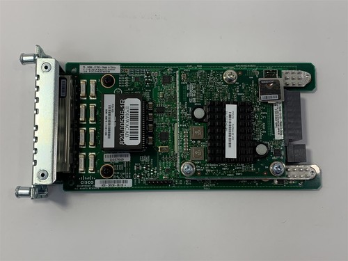 Cisco NIM-4MFT-T1/E1 4-Port Multiflex Expansion Module W/ PVDM-32 DSP Module - Picture 3 of 3