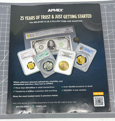 Summer 2025 - Red Book Quarterly Retail Pricing for US Coin & Currency - Picture 4 of 4