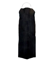 Heavy Duty Nitrile Bib Apron, Chemical Resistant (Pack of 1)