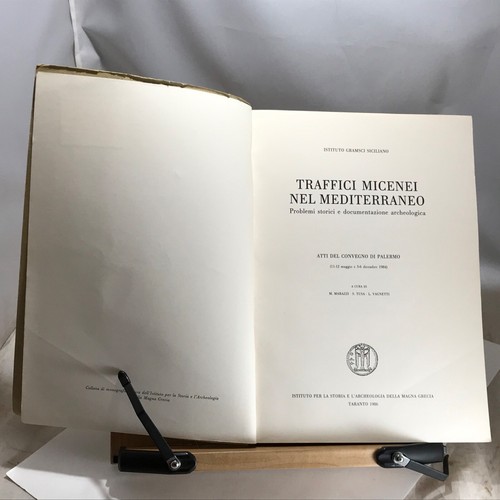 1986 Traffici Micenei Nel Mediterraneo - Scarce Archaeology - Picture 2 of 12