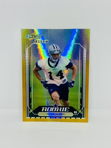 2006 Score Select MILES AUSTIN Rookie Gold /50 Dallas Cowboys RC #413