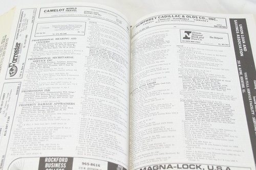 Rockford Illinois 1985 Polks City Directory Advertising Phone Numbers Address - Picture 8 of 15