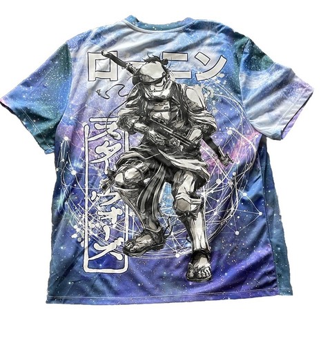 NWT Star Wars Vision Galaxy Graphic Tee Men’s 2XL Blue Purple White