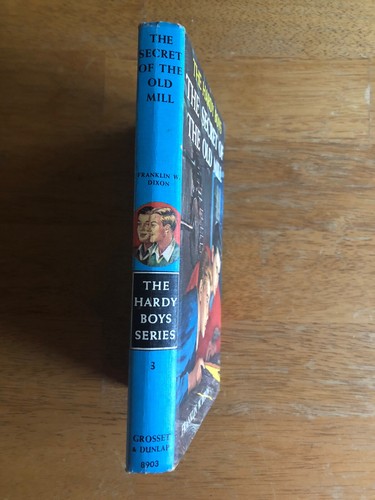 Hardy Boys Vintage Book #3 The Secret Of The Old Mill~ Franklin W. Dixon HB 1962 - Picture 3 of 9