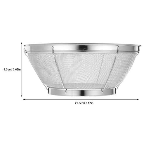 Rice Washing Sieve Fruit and Veggie Bowl Rinser Strainer Container - Picture 6 of 12