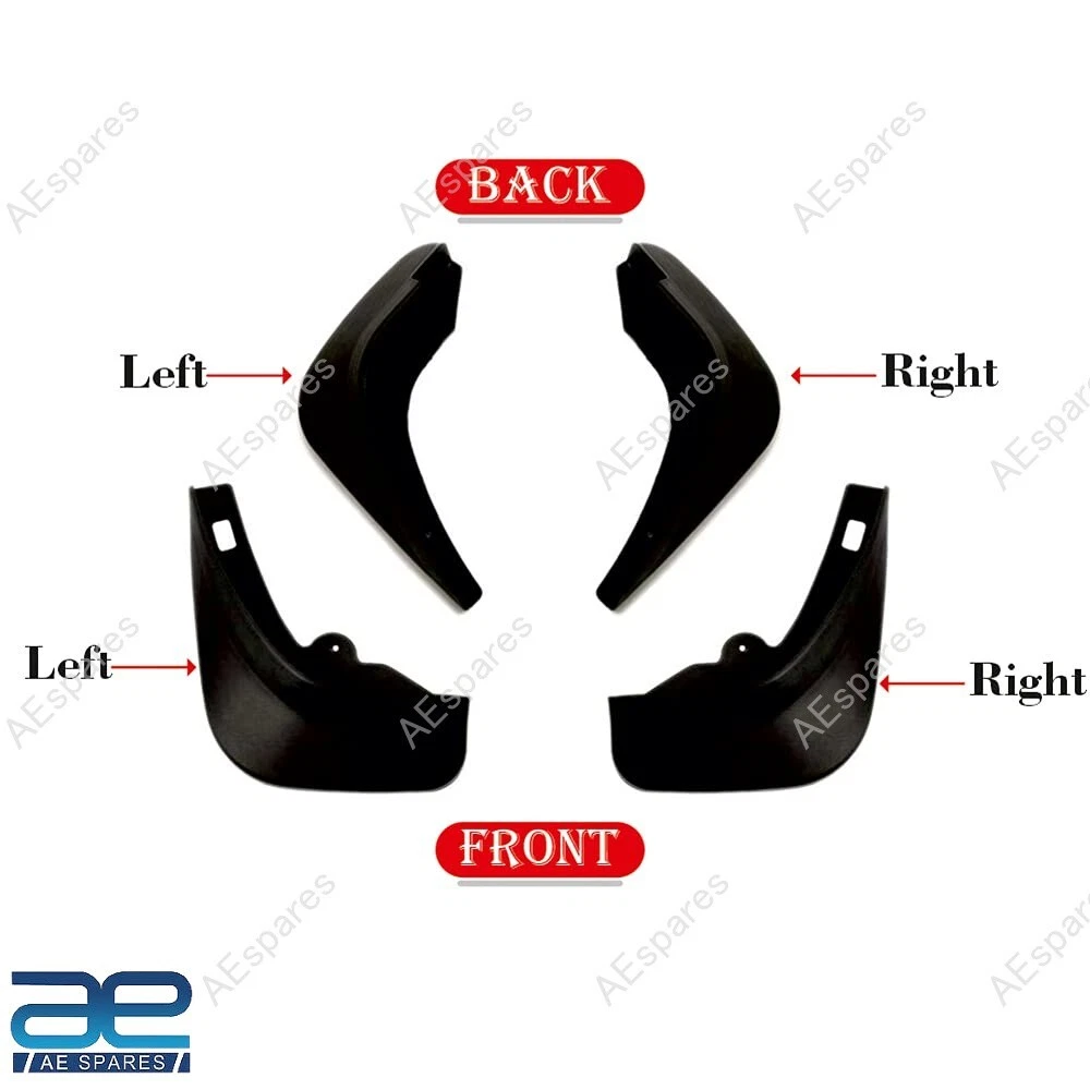 Mud Flap Set of 4 For Maruti Suzuki SX4 view 3