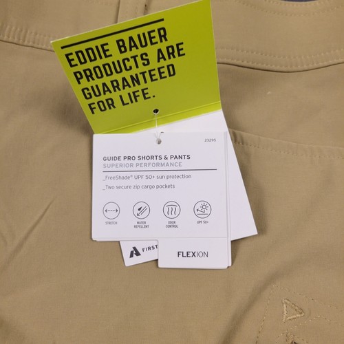 Eddie Bauer First Ascent Guide Pro Shorts Mens 46 Water Repellent Cargo Pockets - Picture 4 of 8