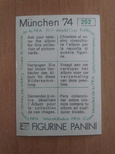 FIGURINE CALCIATORI PANINI MUNCHEN 74 (N. 1-269) SCEGLI DAL MENU A TENDINA - 第 171/200 張圖片