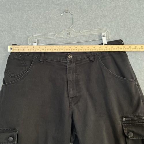 Air Jordan Cargo Shorts Men’s Black Size 38 Y2K Jean Shorts - Picture 5 of 18