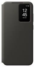 Samsung Smart View Wallet Case Geldbörsenhülle für Samsung Galaxy S24 F  Schwarz