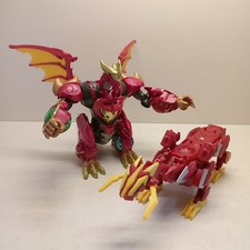 Bakugan Dragonoid Bundle Job Lot Transforming Action Figures Working