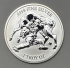 2024 Silver 1 Troy Oz .9999 Texas Precious Metals Round rodeo Bull