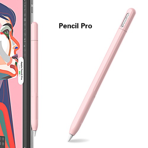 Pencil Case Apple Pencil Pro Color Matching Soft Silicone Ultra Thin Protective - Afbeelding 25 van 36