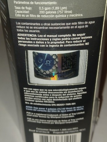 Everydrop EDR1RXD1 Whirlpool Maytag Amana Jennair KitchenAid Ice Water Filter - Picture 4 of 13