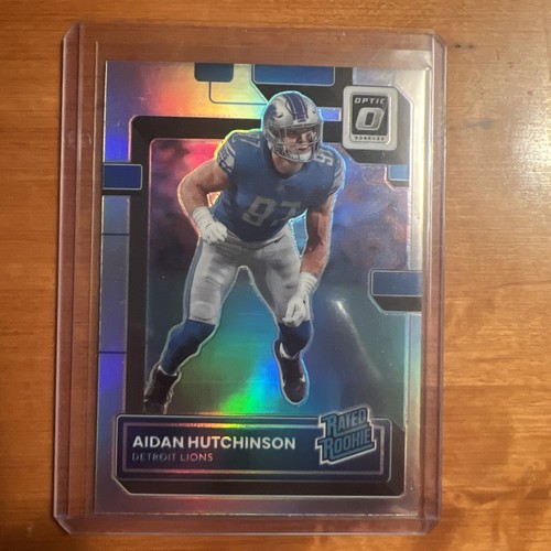 2022 Panini Donruss Optic - Rated Rookie Holo Prizm #213 Aidan Hutchinson (RC)