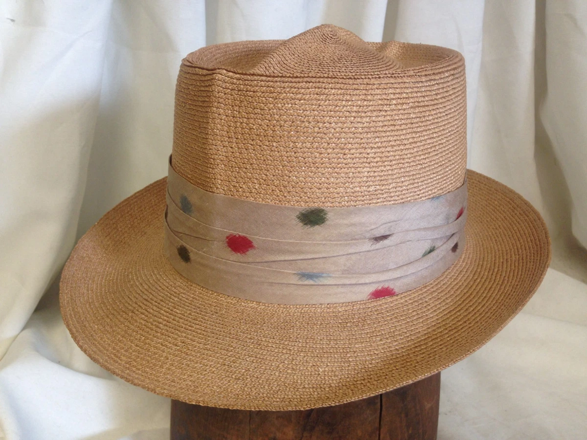 Boater Vintage Hats for Men for sale | eBay