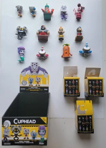 Funko Cuphead Mystery Mini Figures 13 Hot Topic Gamestop Von Bon Plane Maria