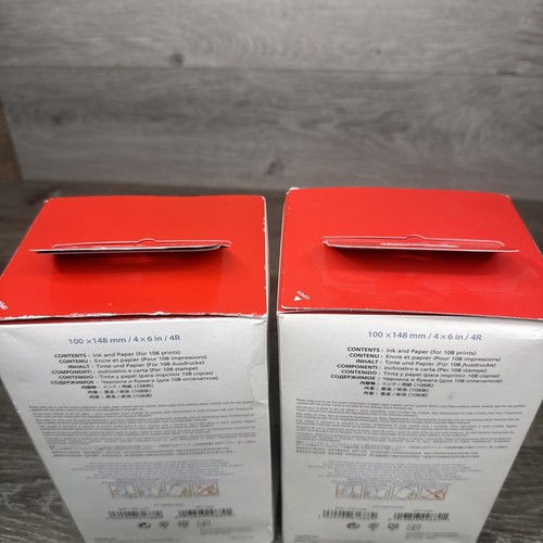 Lot papier Canon KP-108IN Selphy CP 4x6" 108 feuilles et 3 cartouches d'encre ~ 2 boîtes neuves - Photo 6/6
