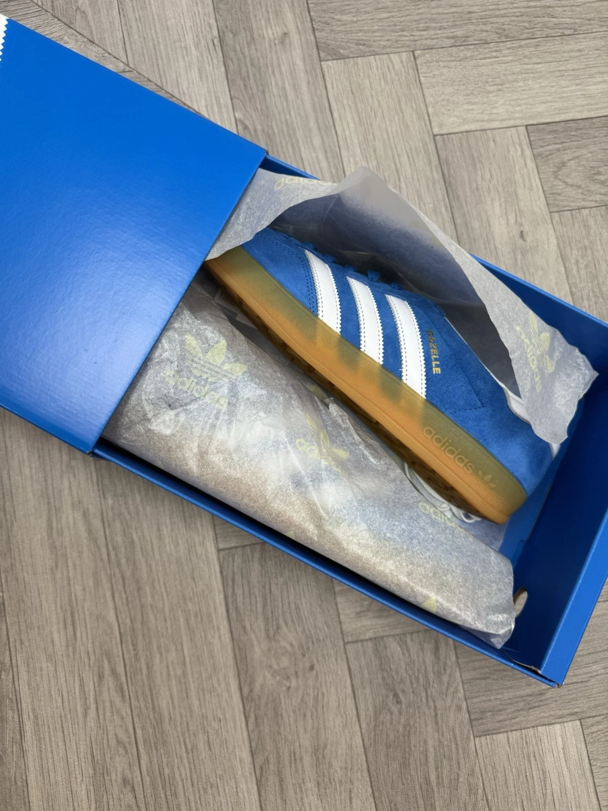 Adidas Gazelle Indoor Uomo Regno Unito Taglia 8 5 nuova con scatola