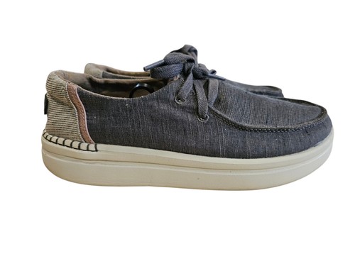 Hey Dude Wendy Rise Granite Grey- US Women's 8 EU 39 - Picture 4 of 10