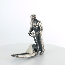 Forklift Transpalette CROWN en métal hauteur de 11 cm RARE