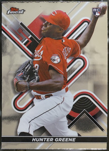 2022 Finest Baseball Hunter Greene #69 NM