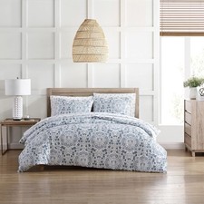Stone Cotta - King Duvet Cover Set, Cotton Sateen Bedding with Matching