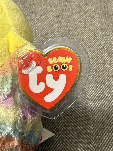 Ty Beanie Boos Corwin the Chick 6" Plush Toy (2022 Easter) - Picture 7 of 13