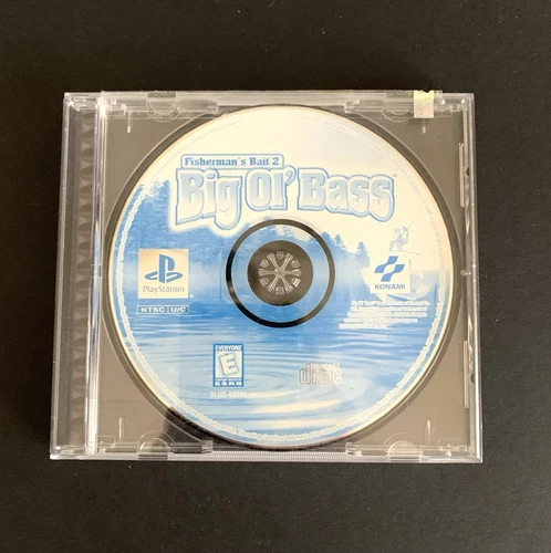 (Disc Only) Fisherman's Bait 2: Big Ol' Bass (Sony PlayStation 1 PS1, 1999)