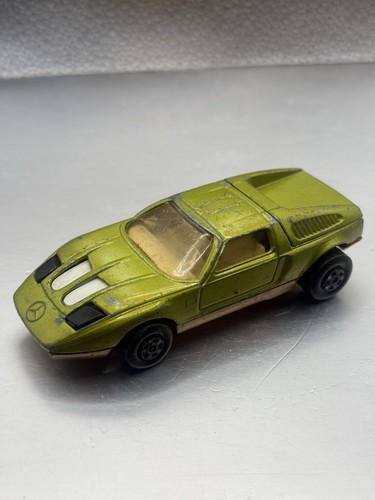 Matchbox Speed Kings K-30 Mercedes C-111 Green Pop up headlights Rare in USA - Picture 2 of 10