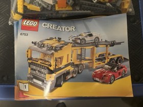 LEGO Creator 6753 Highway Transport 3 In 1 comes as is, contains all manuals
