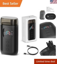 Smart Guitar Tuner with LCD Screen, Metronome & String Winder, Electric & Aco...