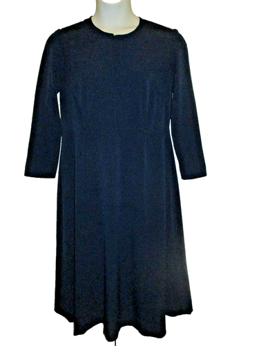 Mennonite Cape Dress Black Apron 40"Bust/38"Waist Modest Christian Handmade - Picture 3 of 6