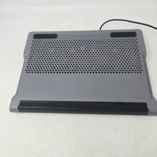 Targus Dual Fan Chill Mat Laptop Cooling Pad 4-Port USB Hub Gray AWE84US AWE84