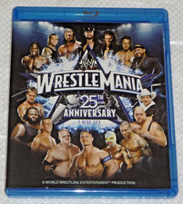 WWE WRESTLEMANIA 25 XXV 25th ANNIVERSARY BLURAY JOHN CENA EDGE BIG SHOW TRIPLE H