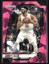 2024-25 Panini Prizm #169 Jarrett Allen Prizms Pink Ice Cleveland Cavaliers