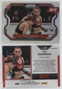 2021 Panini Prizm UFC Silver Prizm Yan Xiaonan #169 Rookie RC