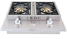 Lion Double Side Burner - Propane