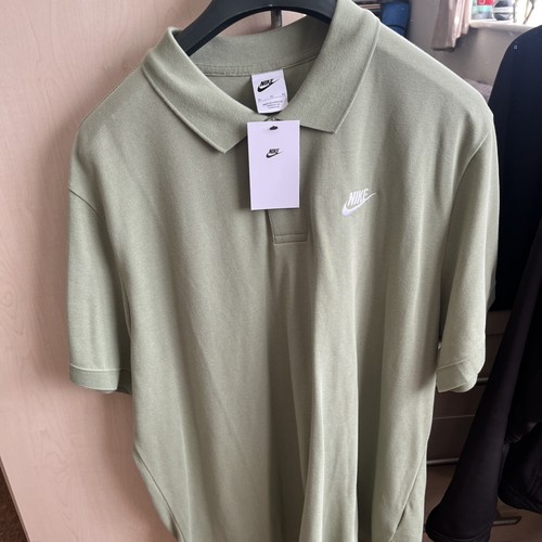 Nike Mens XL Green Polo Top