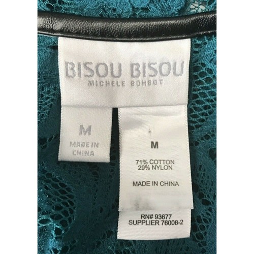 Bisou Bisou Top donna blu medio - Foto 6 di 7