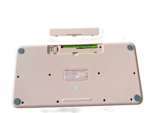 onn. Mini Compact Wireless Office Keyboard USB Receiver, 78 Keys - Picture 4 of 5