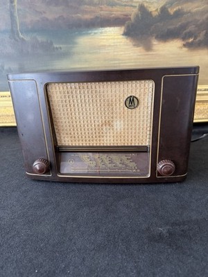 Metz 202 K Transformatoren Röhrenradio Aus 1952. Vintage