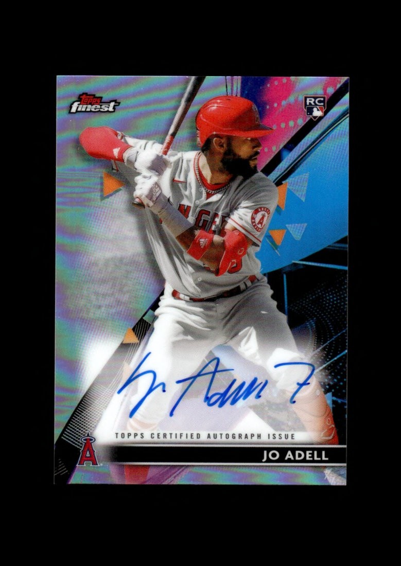 2021 Topps Finest: #FA-JA Jo Adell Ref Auto RC NM-MT OR BETTER