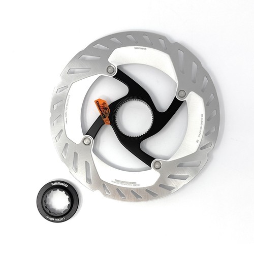 Shimano GRX RT-CL800 160mm Disc Brake Rotor Centerlock Lockring New In Box - Picture 2 of 4