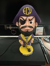 RARE!!!! East Carolina Pirates  College  Mascot Bobblehead NCAA  University