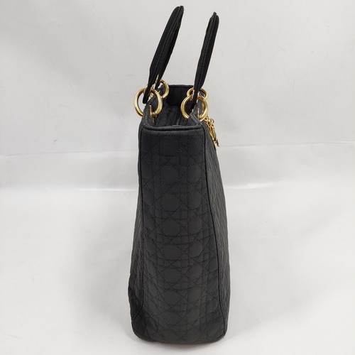 NO TARIFF Christian Dior Hand Bag Black Nylon 2285127 - Picture 3 of 10