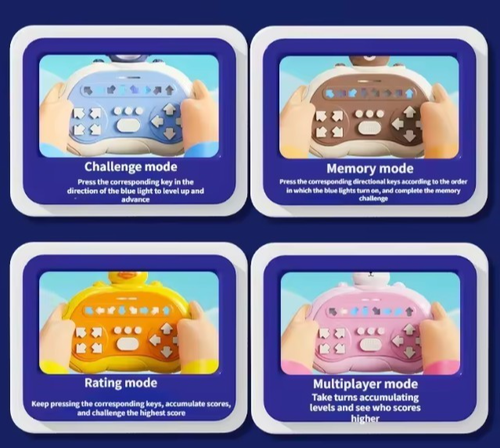 Educational Toys Toy Game Age 3-12 Hand Held Rhythm Master Fidget Dance Machine - Picture 6 of 7