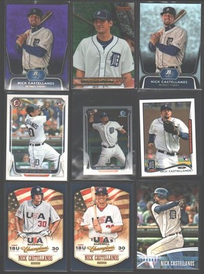    Nick Castellanos Pick Your Favorite (Drop Down) Rookie RC Refractor Mini